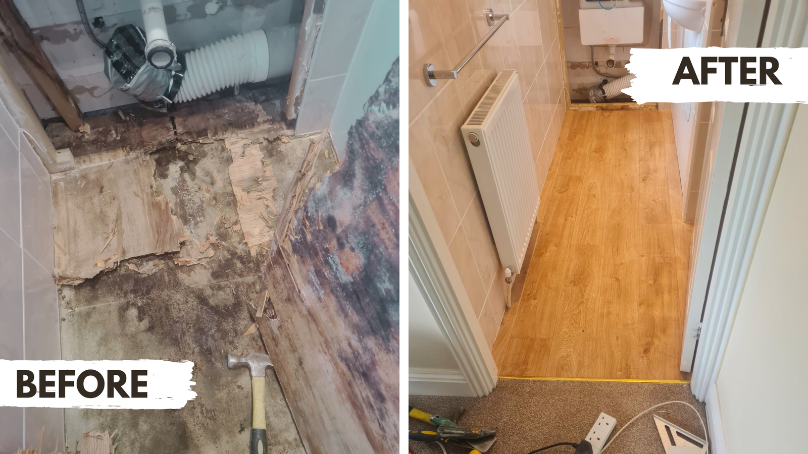 Plumbing completed by MrMultitask, plumbing and handyman services in Addlestone, Surrey